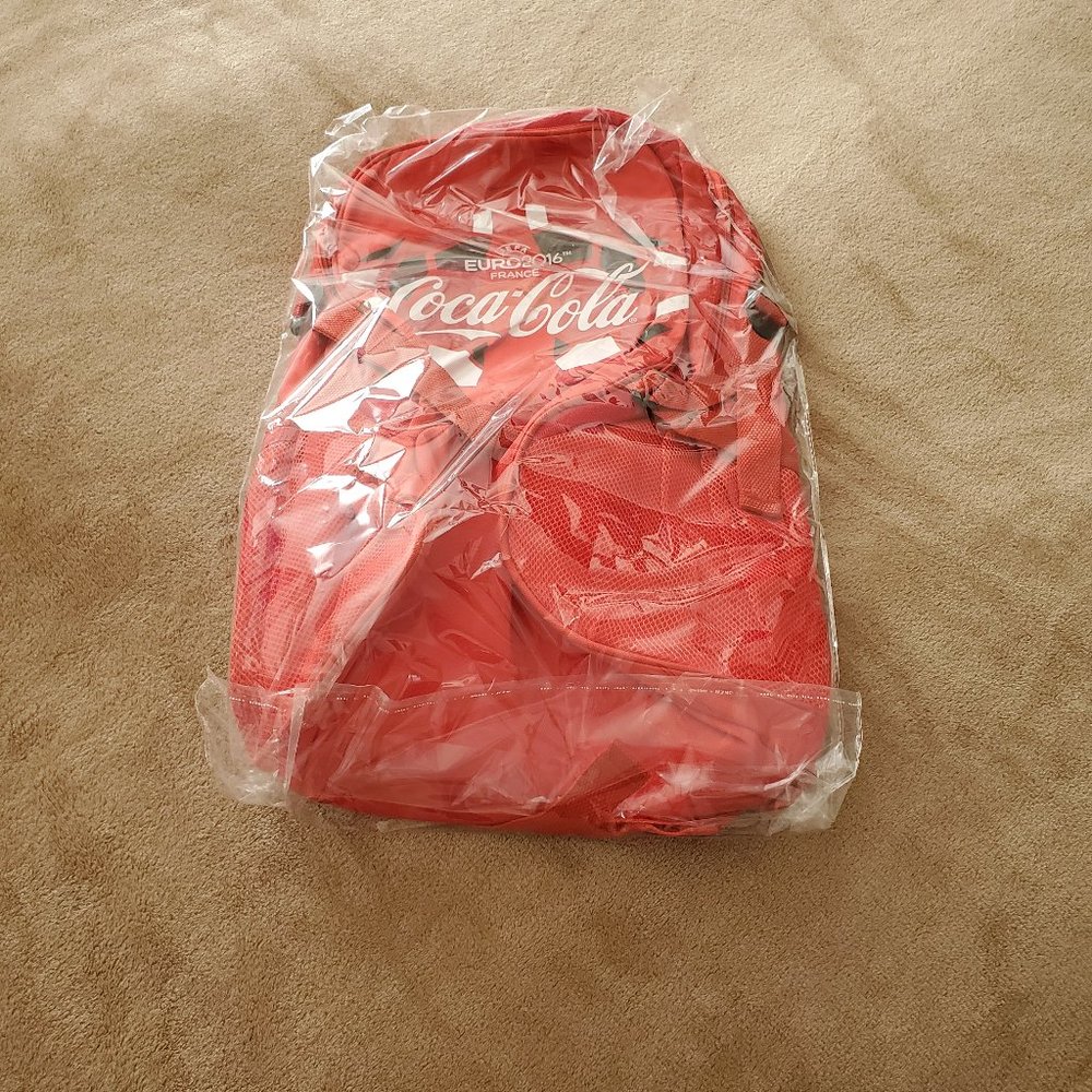 Official Coca Cola Euro 2016 Backpack - RARE - Picture 7 of 14